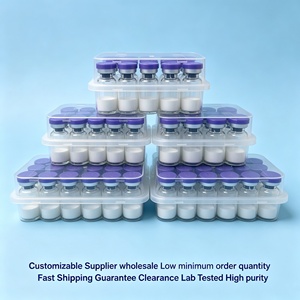 Polvere liofilizzata di peptidi ad alta purezza, polipeptide di glutatione, materie prime cosmetiche, sbiancante <span class=keywords><strong>e</strong></span> idratante, flacone in vetro - Product Image 3