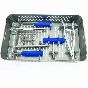 Orthopedics broken nail Removal Screw Extractor Screw Broken Removal Instruments set for Facture Surgery Instrument