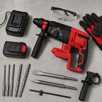 Ensemble de perceuses à percussion sans fil compatibles avec les batteries lithium-ion MWK 18V d'origine, adaptées aux travaux de construction et d'entretien