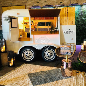 Caravane personnalisée Coffee Van Beer Bar Camions Chariot de restauration Remorque mobile <span class=keywords><strong>pour</strong></span> bar Remorque <span class=keywords><strong>pour</strong></span> chevaux Remorques <span class=keywords><strong>pour</strong></span> mariages, anniversaires et événements - Product Image 2