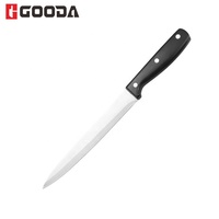 7 pièces couteaux de cuisine outils de barbecue Chef pain Steak Fruits filets couteaux à désosser boîte-cadeau en acier inoxydable métal Logo personnalisé