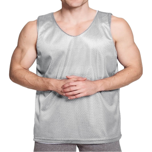 Camisetas Deportivas Personalizadas de Talla Grande para Hombre, Estilo Informal, Transpirables, de Malla, Secado Rápido, de Algodón/Fibra de Bambú, con Logotipo Personalizado - Product Image 1