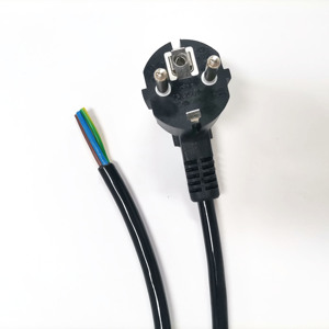 Đen EU Cắm Không Thấm Nước Dây Điện 1M 3x1.5mm2 H07BQ-F 5Cm Stripped End Dây Mở Rộng Cho Máy Tính & Thiết Bị Nhà - Product Image 5