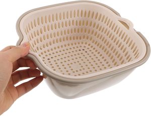 Passoire en plastique de style classique moderne pour accessoires d'ustensiles de cuisine - Product Image 3