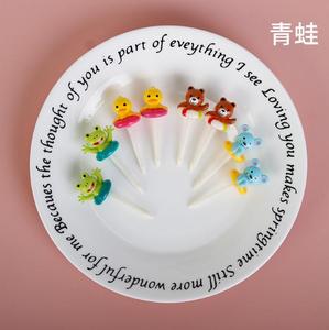 8 Pcs Cute Animal Bento Decoration Food Picks Forks Skewer For Lunch Box Mini Cartoon Toothpick