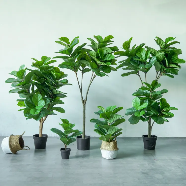 songtao Wholesale Customized Office Living Room Bonsai Artificial Tree Simulation Tree Plastic Plant Decoration
