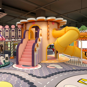 Aire de jeux professionnelle en bois et en mousse COWBOY pour usage commercial, capacité supérieure à 500 kg, idéale pour les cafés pour enfants - Product Image 2
