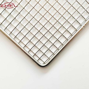 Household Metal Grill Mesh Simple Grill Net with Corrosion Resistance and Non-Stick for Charcoal <b>BBQ</b> - Product Image 6
