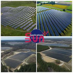 Panneau solaire bifacial SUNPLUS 700W N-Type HJT double verre CSA CE pour cadre en alliage d'aluminium anodisé haute efficacité - Product Image 6