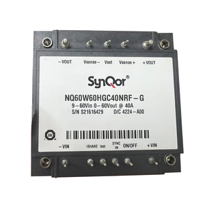 Comprar Módulo Convertidor de Corriente CC de 60W 40V de Salida, Entrada Amplia de 18-75V 60V, Regulador Aislado de Grado Industrial SynQor NQ60W60HGC40NRF-G - Product Image 1