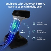 Escáner de Códigos de Barras Inalámbrico Bluetooth 1D 2D QR JR SL-4208BZ Directo de Fábrica, Precio al por Mayor, Dispositivo de Escaneo con Certificación CE FCC RoHs