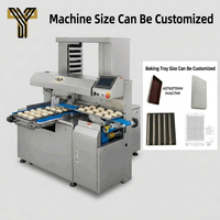 Machine industrielle électrique commerciale automatique en acier inoxydable pour l'agencement des plateaux de pains vapeur, gâteaux de lune et autres pâtisseries