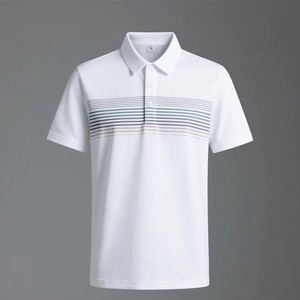 <span class=keywords><strong>Polo</strong></span> da Golf in Poliestere 100% Traspirante a Manica Corta, Personalizzabile con Logo, Abbigliamento Sportivo - Product Image 1