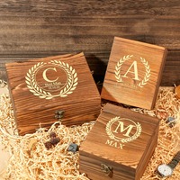 Ensemble de 13 verres à whisky de luxe en bois avec glaçons en pierre et coffret cadeau en bois – Accessoires de bar – Entrepôt USA