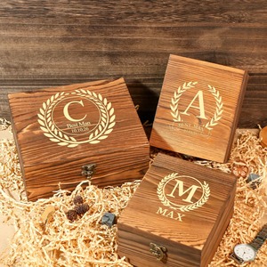 Mỹ Kho Sang Trọng 13-Mảnh Gỗ Whiskey Kính <span class=keywords><strong>Set</strong></span> Với Đá Ice Cubes & Quà Tặng Bằng Gỗ Hộp Thanh Phụ Kiện - Product Image 2