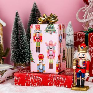 Pink <b>Nutcracker</b> Wrapping Paper 17 In X 33 Ft Christmas Gift Wrap Recyclable Single Side Craft Packaging Paper - Product Image 6