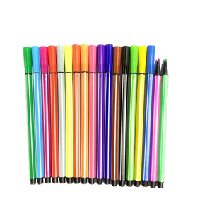 ชุดปากกาพู่กันสีน้ำ 12 สี ปากกาหัวสักหลาดพลาสติก PET สำหรับวาดภาพและระบายสี - Product Image 2