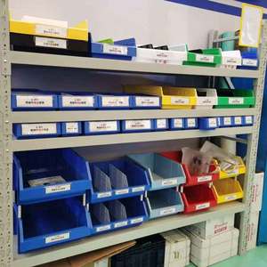 High Quality 100% New PP <strong>Rectangle</strong> Office Plastic Part <strong>Bin</strong> Blue Warehouse Plastic Stackable Storage <strong>Bins</strong> - Product Image 2