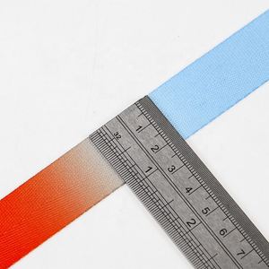 Eco Friendly Ribbon Custom Heat Transfer Strap Woven Band Sublimation Tape Recycled Polyester Sublimation <b>Webbing</b> for Sandal - Product Image 4