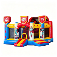 Slidebox Superhero House Combo Gonflable Géant