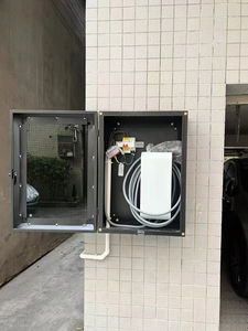 Nouvelle boîte de protection pour chargeur de véhicule électrique Xunuo, octogonale, gain de place, murale, 7 kW AC/DC, IP65, étanche, antirouille, protégée par mot de passe - Product Image 6