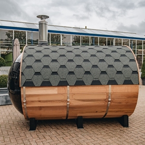 Baril de vapeur en bois panoramique de personne du prix 6-8 bon marché pour extérieur - Product Image 2