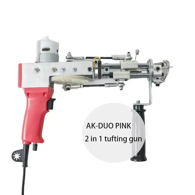 Hot Selling Voorraad Beschikbaar Stapel Hoogte Elektrische Handgemaakte Mini Tufting Pistool Hand Tapijt Tufting Gun