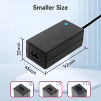 BIS CE FCC pour adaptateur secteur de bureau certifié UL 100-240V AC 36W 24V 30V 32V 36V 40V 42V 48V 0.75A Source d'alimentation à courant continu
