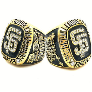 Anillo de Campeonato de Béisbol de la Liga Nacional de los Gigantes de San Francisco de <span class=keywords><strong>2002</strong></span>, al por Mayor/Personalizado - Product Image 4