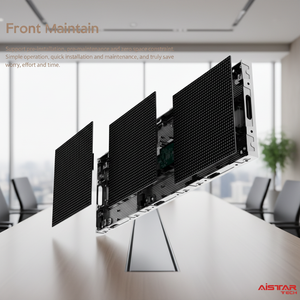 AISTAR Indoor <b>LED</b> <b>Display</b> 3840Hz Front Maintenance 3mm Thin 6 Sizes Creative Splicing with SDK & OEM for Conference/Control Room - Product Image 1