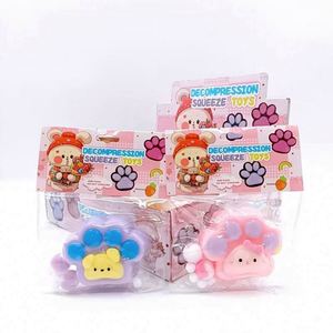 Juguetes Blandos de Gato Kawaii al por Mayor, Juguetes Blandos de Gel Mochi de Sílice de Ascenso Lento para Niños, Juguetes Blandos de Pata de Gato Grande Taba - Product Image 1