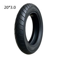 Neumático de Repuesto EW 20*3.0 para Scooter Eléctrico y Bicicleta Eléctrica, Ancho, Antipinchazos, Antideslizante, para Todo Terreno