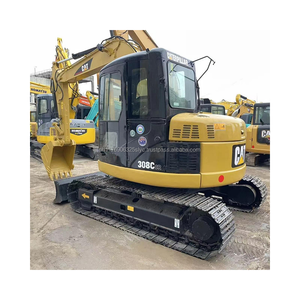 Mini-excavatrice d'occasion Caterpillar 308cccr 8 tonnes, modèle japonais d'origine, 2023, prix bas, moteur 80 kW, capacité de la benne de 0,37 m³ - Product Image 3