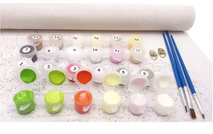 Kits de <span class=keywords><strong>peinture</strong></span> par numéros en acrylique <span class=keywords><strong>sur</strong></span> <span class=keywords><strong>toile</strong></span>, amusants et faciles à réaliser, pour créer des tableaux uniques <span class=keywords><strong>sur</strong></span> le thème du tigre - Product Image 5