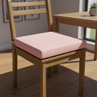 Coussin de siège de voiture personnalisé 100 % polyester ignifuge et imperméable en PU, rose, grand coussin de sol pour canapé, siège individuel, 3 m, avec attaches de fixation