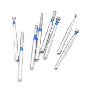 Kit de fraises diamantées FG à grande vitesse pour dentisterie, matériaux de base pour dentistes/fraises diamantées dentaires - Product Image 1