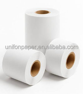 Huasen TP8080 Single Layer POS Cash Register Thermal Receipt <b>Paper</b> <b>Roll</b> 3 1/8 X 230mm 80x80mm - Product Image 5