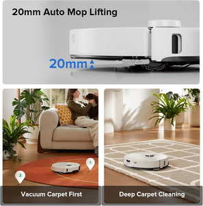 Aspiradora Robot Roborock G20S Mopa Sónica Agua Caliente 60°C Hogar LIDAR Preciso Limpieza Profunda Autosecado Aire Caliente Des - Product Image 3