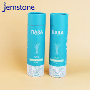 Usine de tubes en papier divers personnalisés Vente en gros Tube de papier d'emballage imprimé en couleur personnalisé avec couvercle - Product Image 1