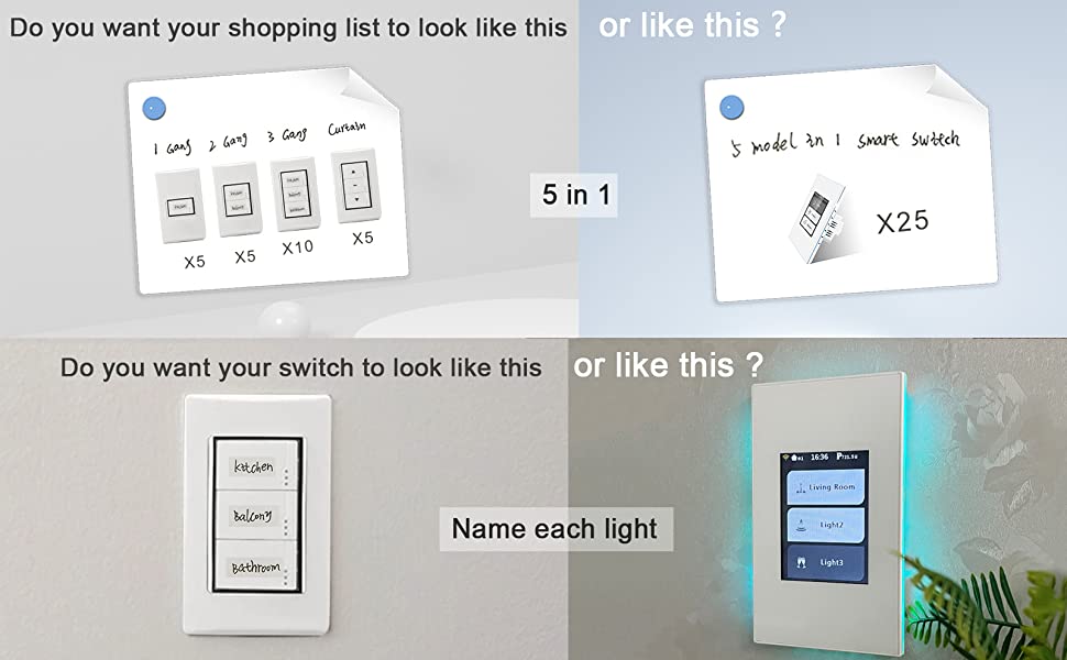 2024 Lanbon L8 LCD Color Switch - Smart & Reliable Control