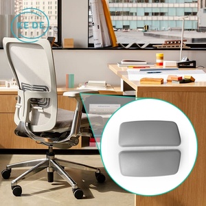 Kede Tốt Nhất Ergonomic Tùy Chỉnh Phụ Tùng Phần Màu Xám Ghế Máy Tính Ghế Văn Phòng Bộ Phận Cánh Tay <span class=keywords><strong>Pad</strong></span> Ghế Tay vịn Miếng Đệm - Product Image 6