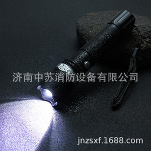 Rechargeable Aluminum Alloy Flashlight Led Emergency Light With Push Button <b>Switch</b> <b>Usb</b> Charging - Product Image 3