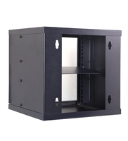 Armoire murale en acier laminé à froid SPCC IP20 pour serveur réseau informatique 2U 4U, petite taille, pour centre de données
