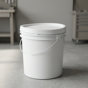 10 LTR (A) Round Plastic Eco-Friendly Industrial Container - Product Image 3