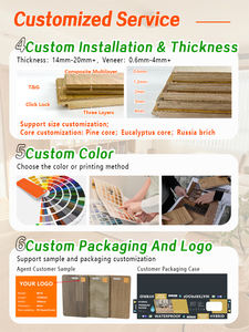 Plancher en <span class=keywords><strong>bois</strong></span> d'ingénierie en chêne européen à chevrons, résistant à l'eau, vieilli, prix d'usine, pour villa - Product Image 4