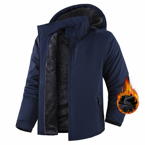 Men's <b>Winter</b> Parka Fleece Lined Thickened Warm Outdoor <b>Waterproof</b> Hiking Mountaineering Camping <b>Jacket</b> - Product Image 4