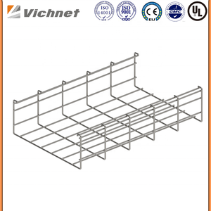 Prix favorable personnalisé <span class=keywords><strong>Electro</strong></span> Wire Channel Basket Plateau de gestion des câbles Plateaux en treillis métallique galvanisé Câble - Product Image 6