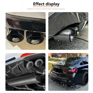 ปลายท่อไอเสีย DEX <span class=keywords><strong>M</strong></span> Performance สำหรับ BMW M240 M340 M440 G20 G21 G23 G42 คาร์บอนไฟเบอร์ ปลายท่อไอเสียแบบ Quad Tip  ปลายท่อเก็บเสียง  ปลายท่อไอเสีย - Product Image 6