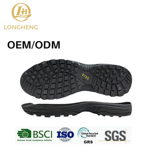 Goma de doble densidad, duradera, ligera, antideslizante, suelas de botas tácticas, soporte acolchado para uso diario, calzado de patrulla - Product Image 2