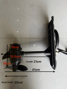Motore Ibrido Brushless a Pedale per Kayak da Surf con Elica, 55lbs/65lbs, Controllo Manuale, per Laghi e Fiumi - Product Image 4